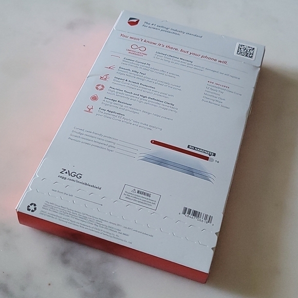 ZAGG Glass Curve Curved Impact Scratch Protection - Picture 3 of 10